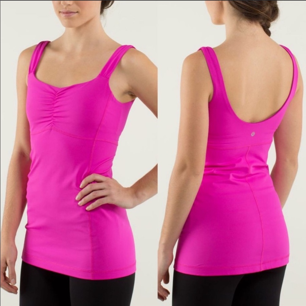 Lululemon Aria Tank II Paris Perfection